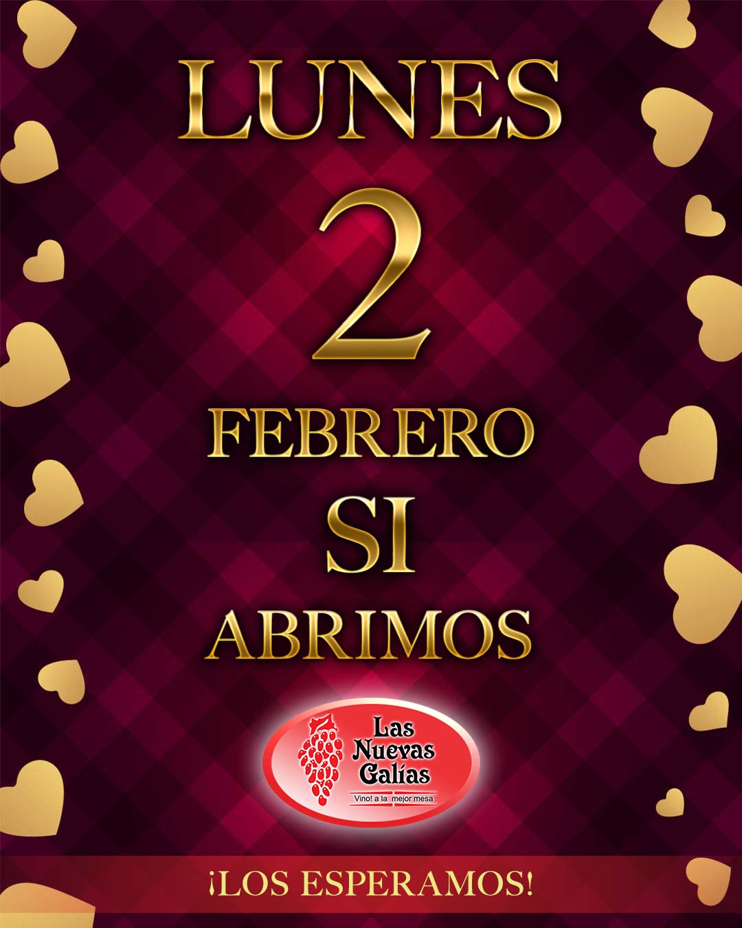 2 de Febrero Si Abrimos